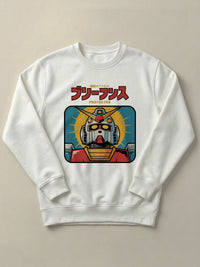 Gundam - The Protector - Regular/Oversized Sweatshirt Regular White by inspire.inc