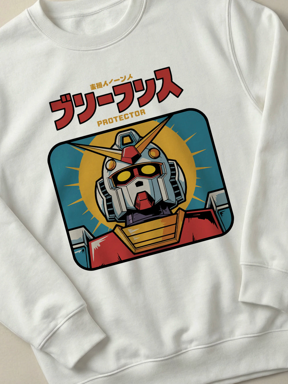 Gundam - The Protector - Regular/Oversized Sweatshirt by inspire.inc