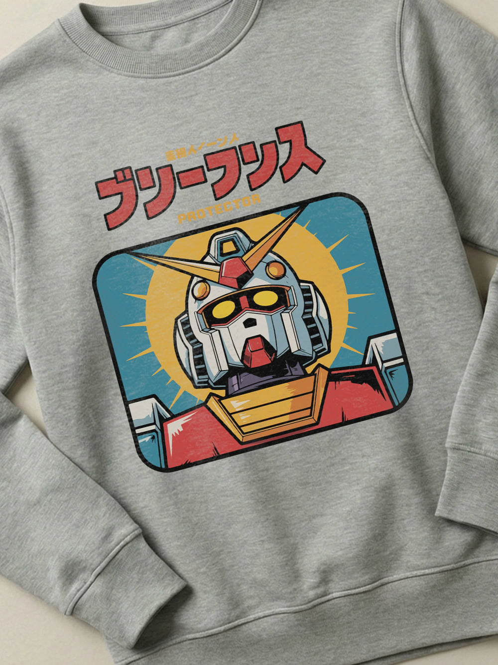Gundam - The Protector - Regular/Oversized Sweatshirt by inspire.inc