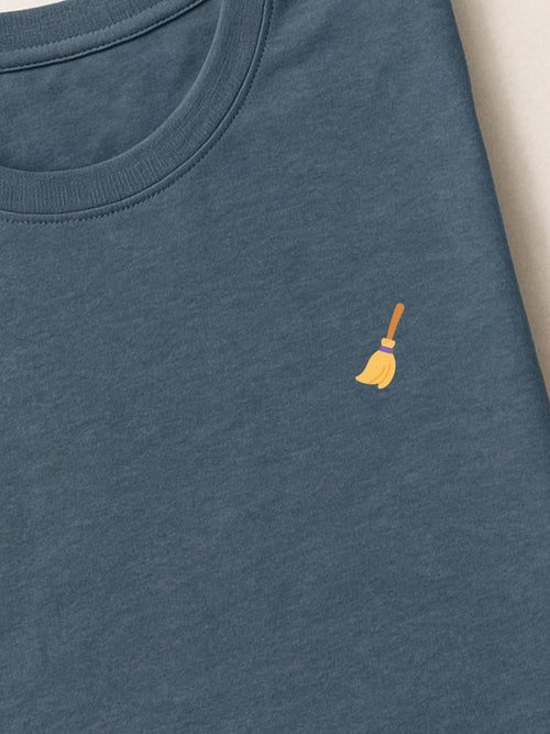 Halloween Minis - Broom - Regular/Oversized T-shirt by inspire.inc