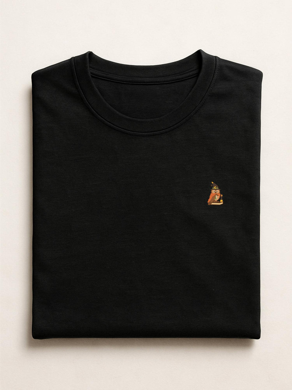 Halloween Minis - Owl - Regular/Oversized T-shirt Oversized Black by inspire.inc