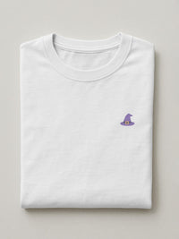 Halloween Minis - Witch Hat - Regular/Oversized T-shirt Oversized White by inspire.inc