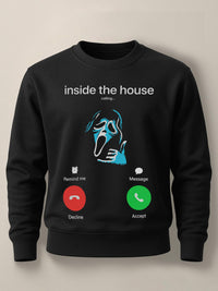 House Call - Unisex Regular/Oversized Sweatshirt Regular Black by inspire.inc