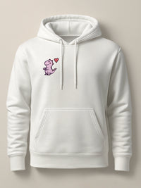 Hug Dinos - Hoodie Light White by inspire.inc
