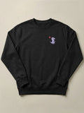 Hug Dinos - Regular/Oversized Sweatshirt Regular Fit Black by inspire.inc