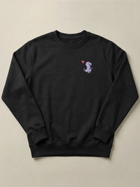 Hug Dinos - Regular/Oversized Sweatshirt Regular Fit Black by inspire.inc