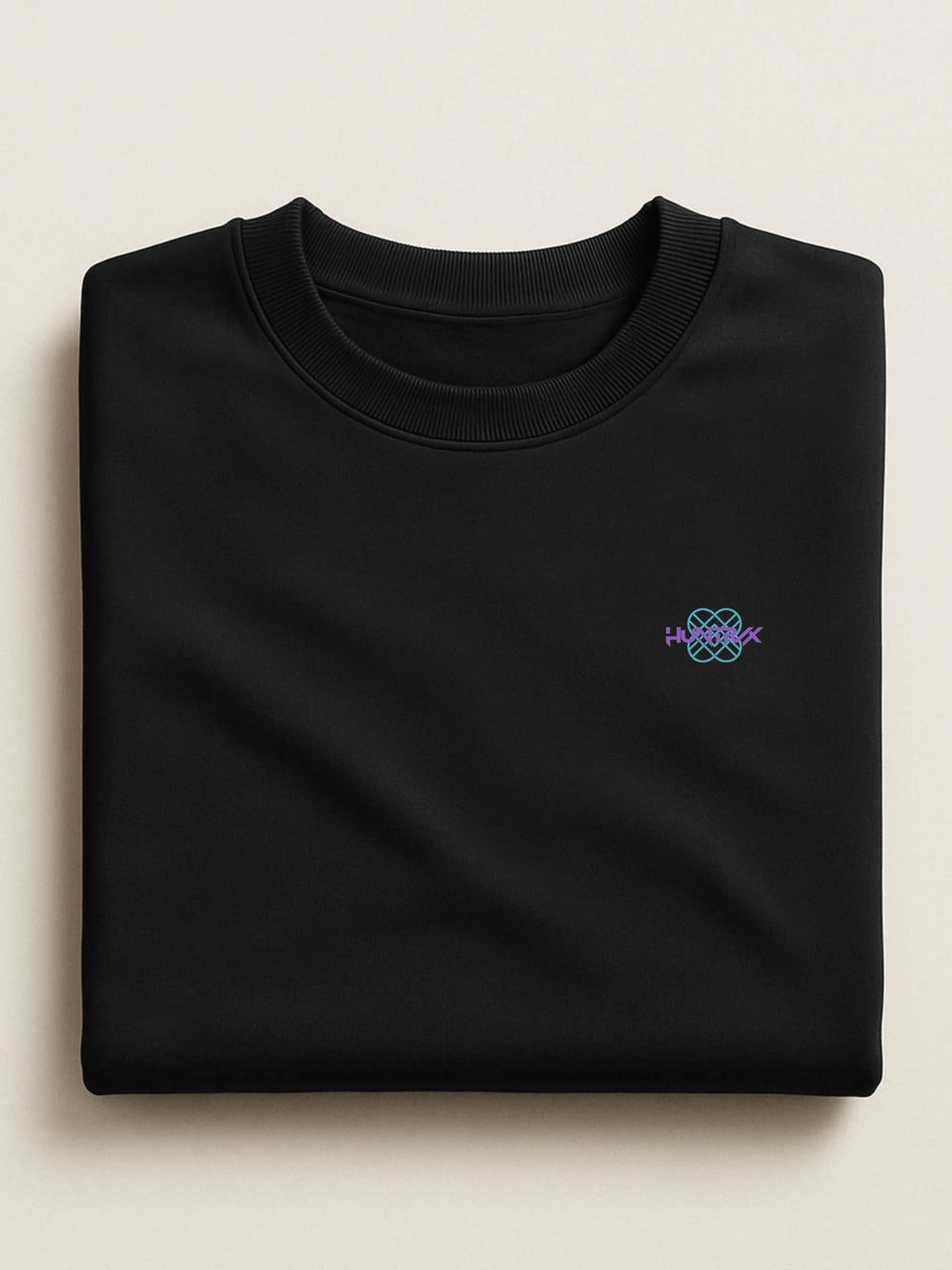 KDH Minis - HuntrX Logo - Regular/Oversized Sweatshirt Regular Black by inspire.inc