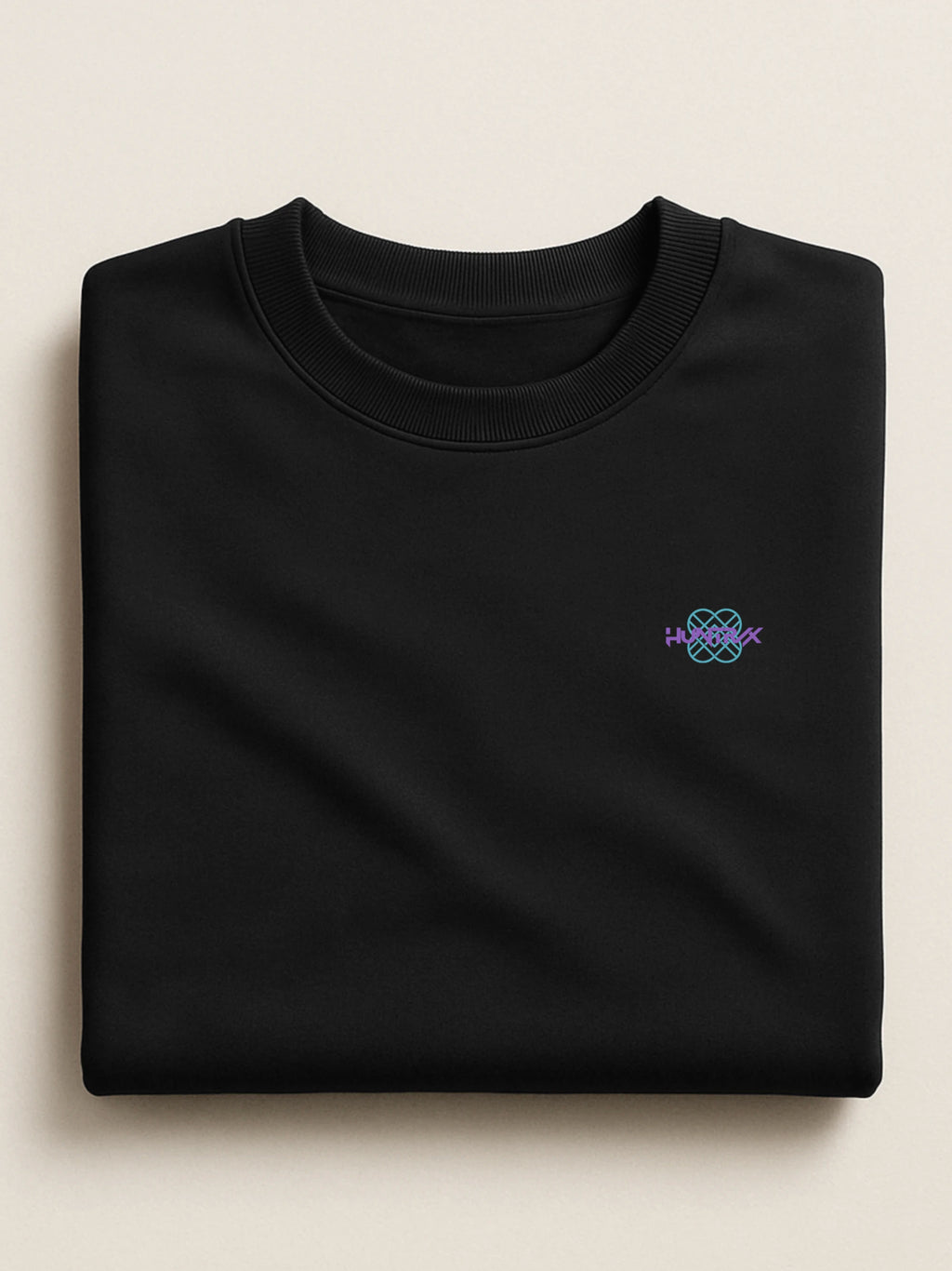 KDH Minis - HuntrX Logo - Regular/Oversized Sweatshirt Regular Black by inspire.inc