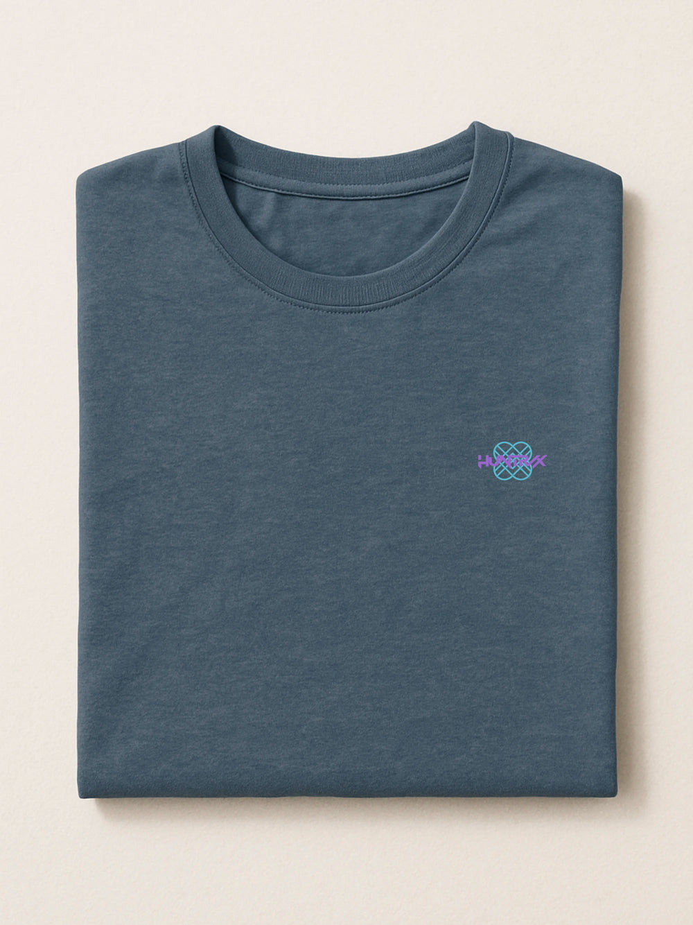 KDH Minis - HuntrX Logo - Regular/Oversized T-shirt Oversized Heather Blue by inspire.inc