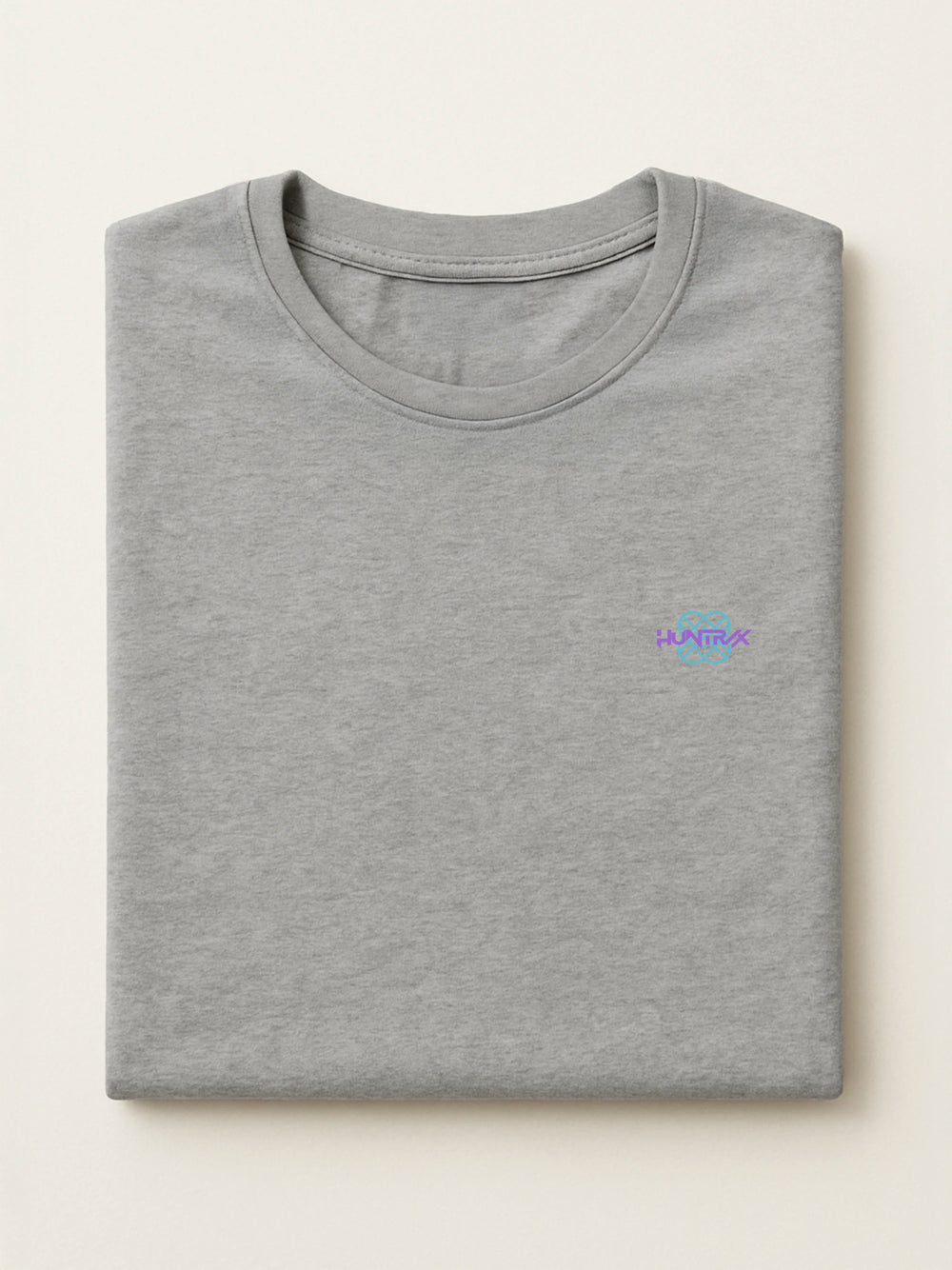 KDH Minis - HuntrX Logo - Regular/Oversized T-shirt Oversized Light Heather Gray by inspire.inc