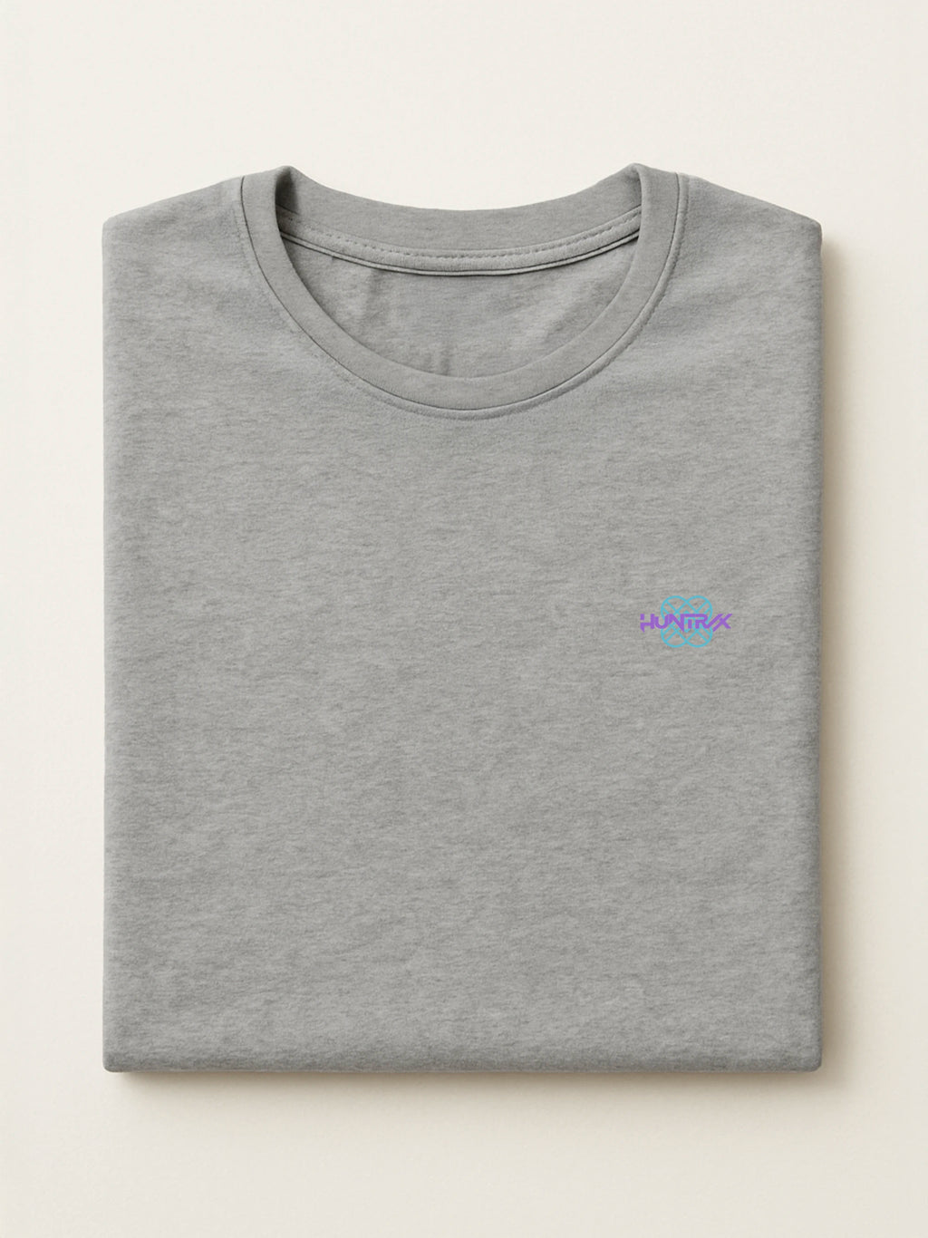KDH Minis - HuntrX Logo - Regular/Oversized T-shirt Oversized Light Heather Gray by inspire.inc
