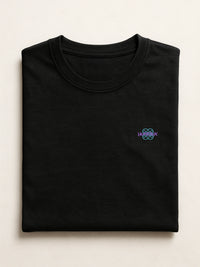 KDH Minis - HuntrX Logo - Regular/Oversized T-shirt Oversized Black by inspire.inc