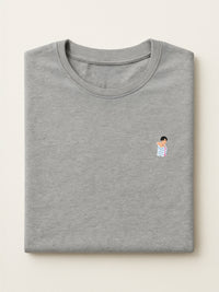 KDH Minis - Jinu - Regular/Oversized T-shirt Oversized Light Heather Gray by inspire.inc