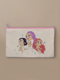 Kpop Demon Hunters - Idols - Zipper Pouch Pink by inspire.inc