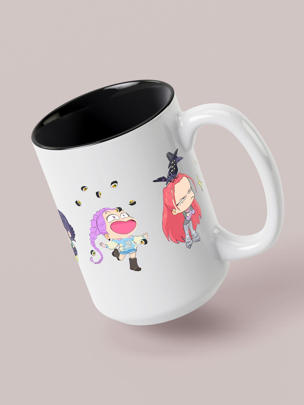 KPop Demon Hunters - Moods - Regular/Big Mug Big - 440ml White by inspire.inc