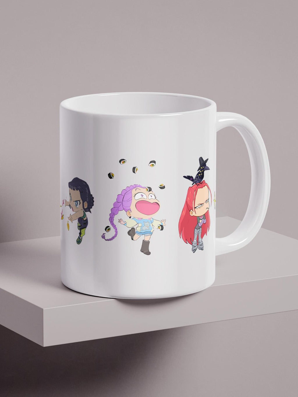 KPop Demon Hunters - Moods - Regular/Big Mug Regular - 325ml White by inspire.inc