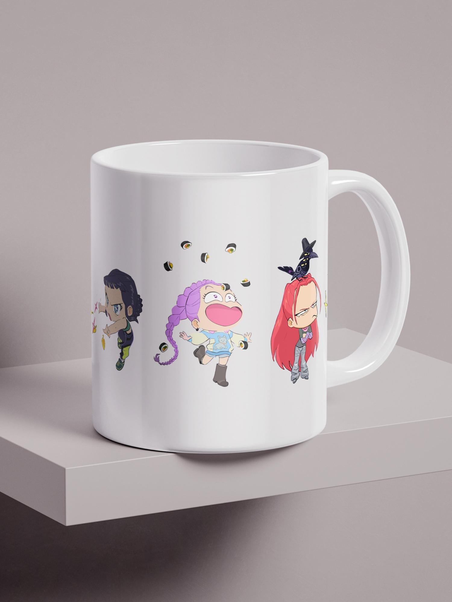 KPop Demon Hunters - Moods - Regular/Big Mug Regular - 325ml White by inspire.inc