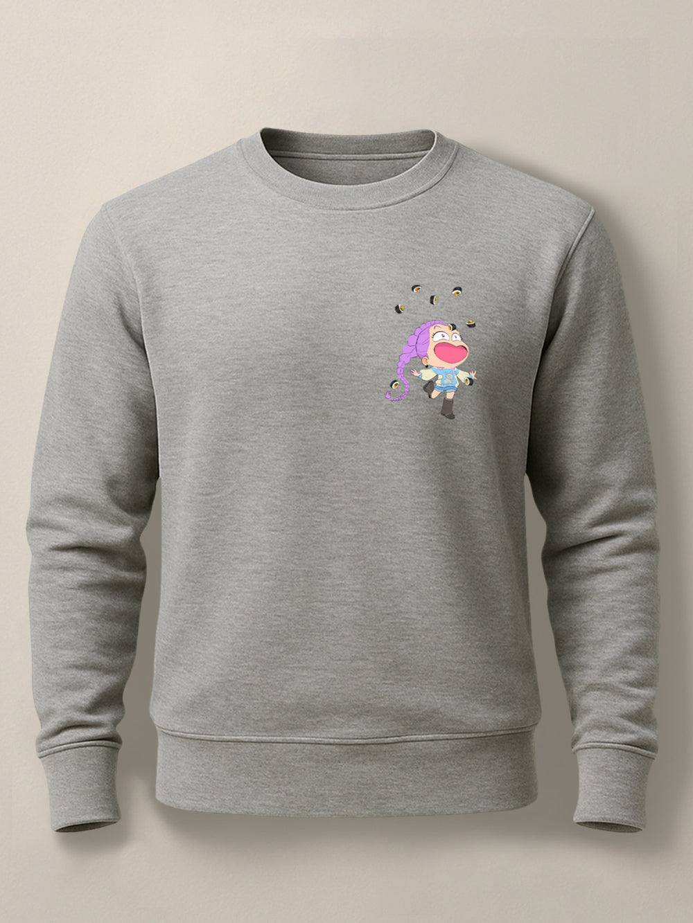 Kpop Demon Hunters - Rumi Mood - Unisex Regular/Oversized Sweatshirt by inspire.inc