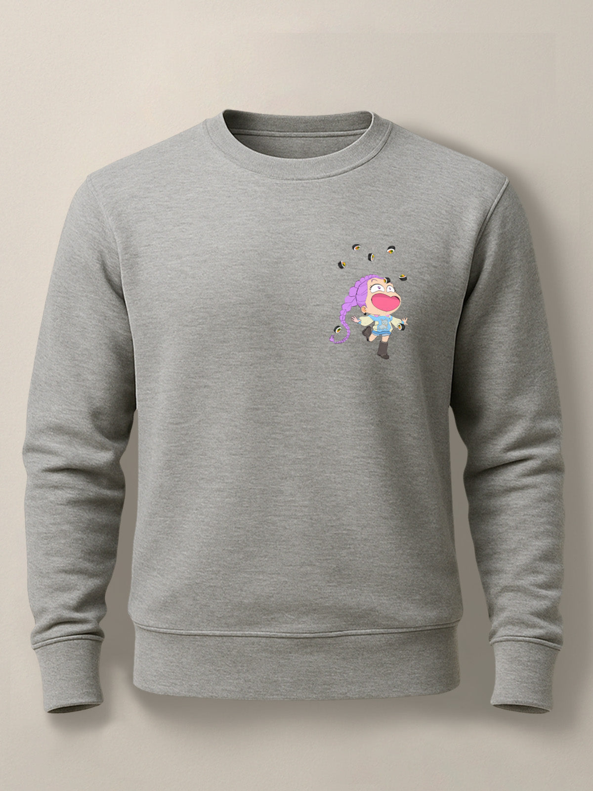 Kpop Demon Hunters - Rumi Mood - Unisex Regular/Oversized Sweatshirt by inspire.inc