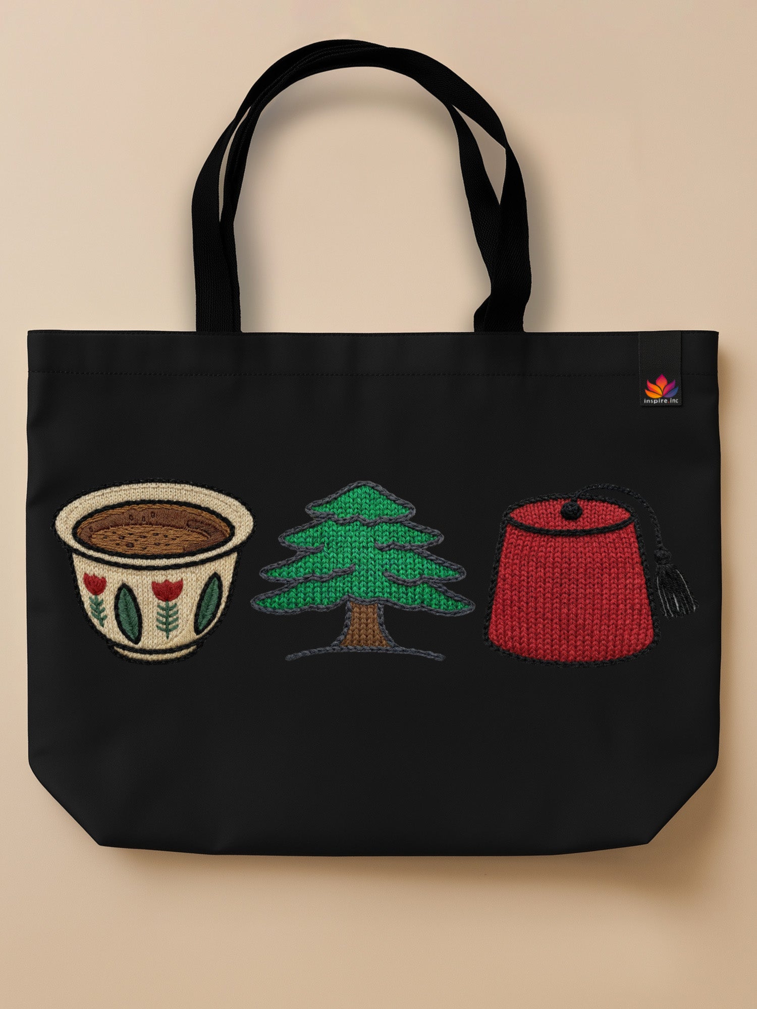 Lebanon Icons Embro-llusioon - Neo Tote Bag