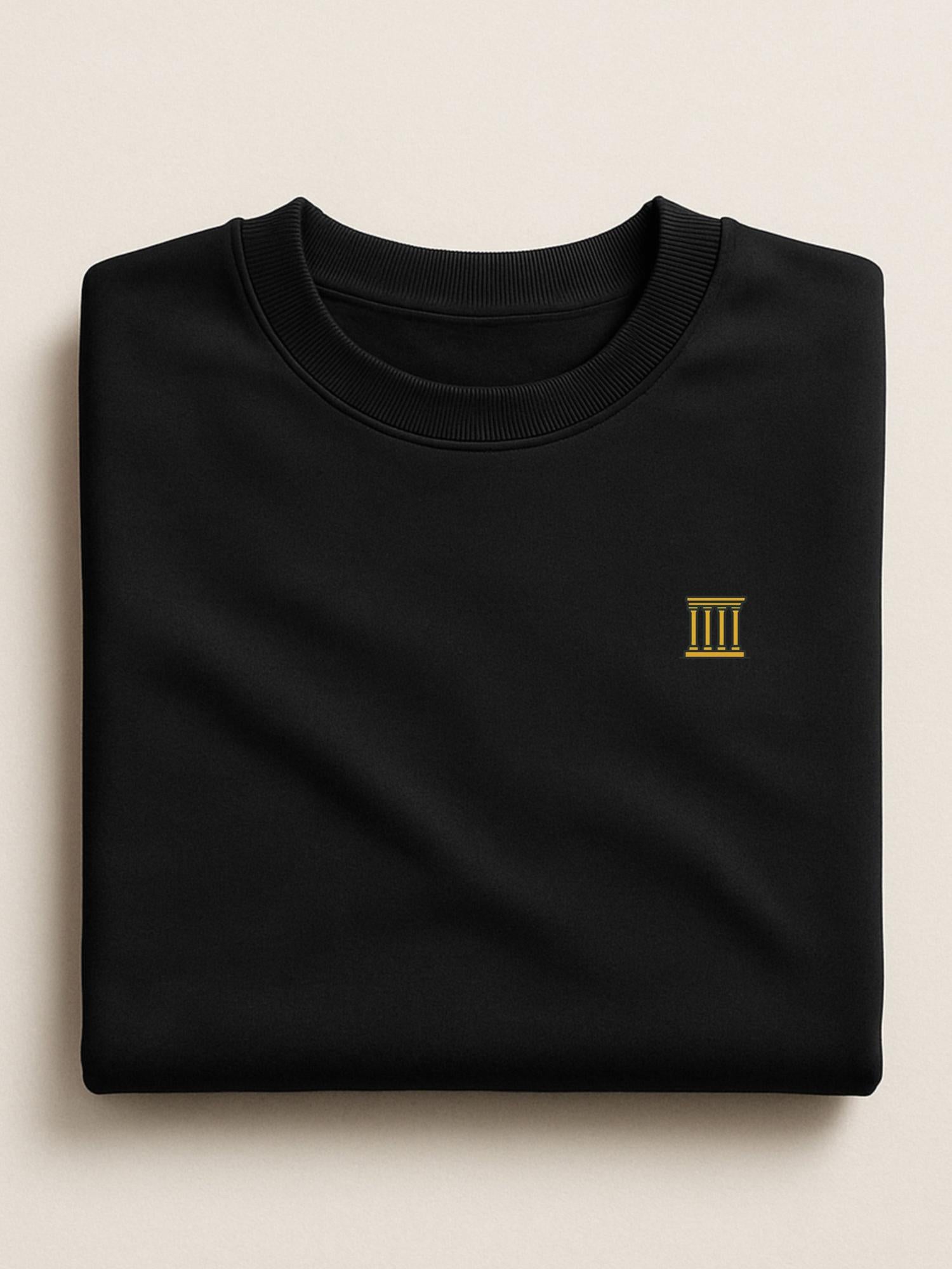 Lebanon Minis - Baalbak - Regular/Oversized Sweatshirt Regular Black by inspire.inc