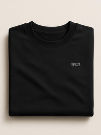 Lebanon Minis - Beirut - Regular/Oversized Sweatshirt Regular Black by inspire.inc