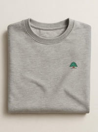 Lebanon Minis - Cedar - Regular/Oversized Sweatshirt Regular Gray by inspire.inc