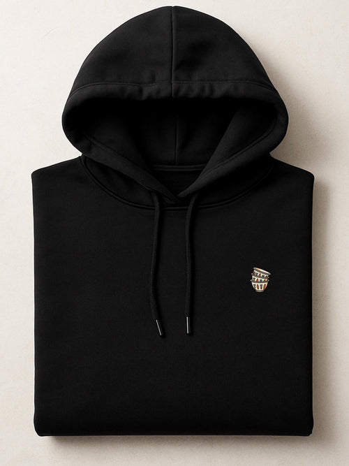 Lebanon Minis - Coffee Cup Stack - Premium Hoodie Black S by inspire.inc