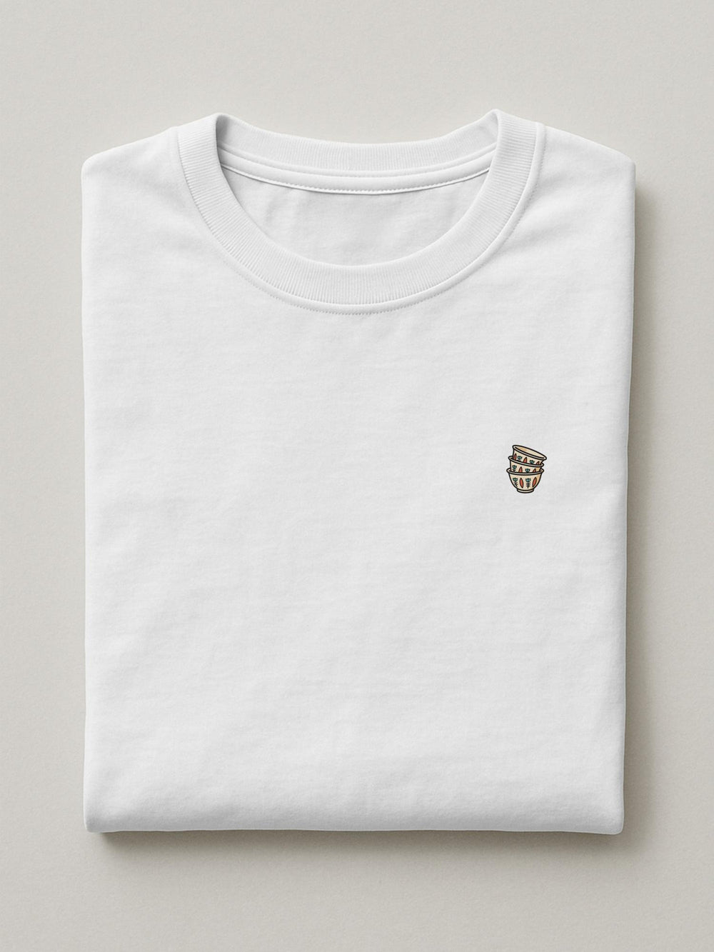 Lebanon Minis - Coffee Cup Stack - Regular/Oversized T-shirt Oversized White by inspire.inc