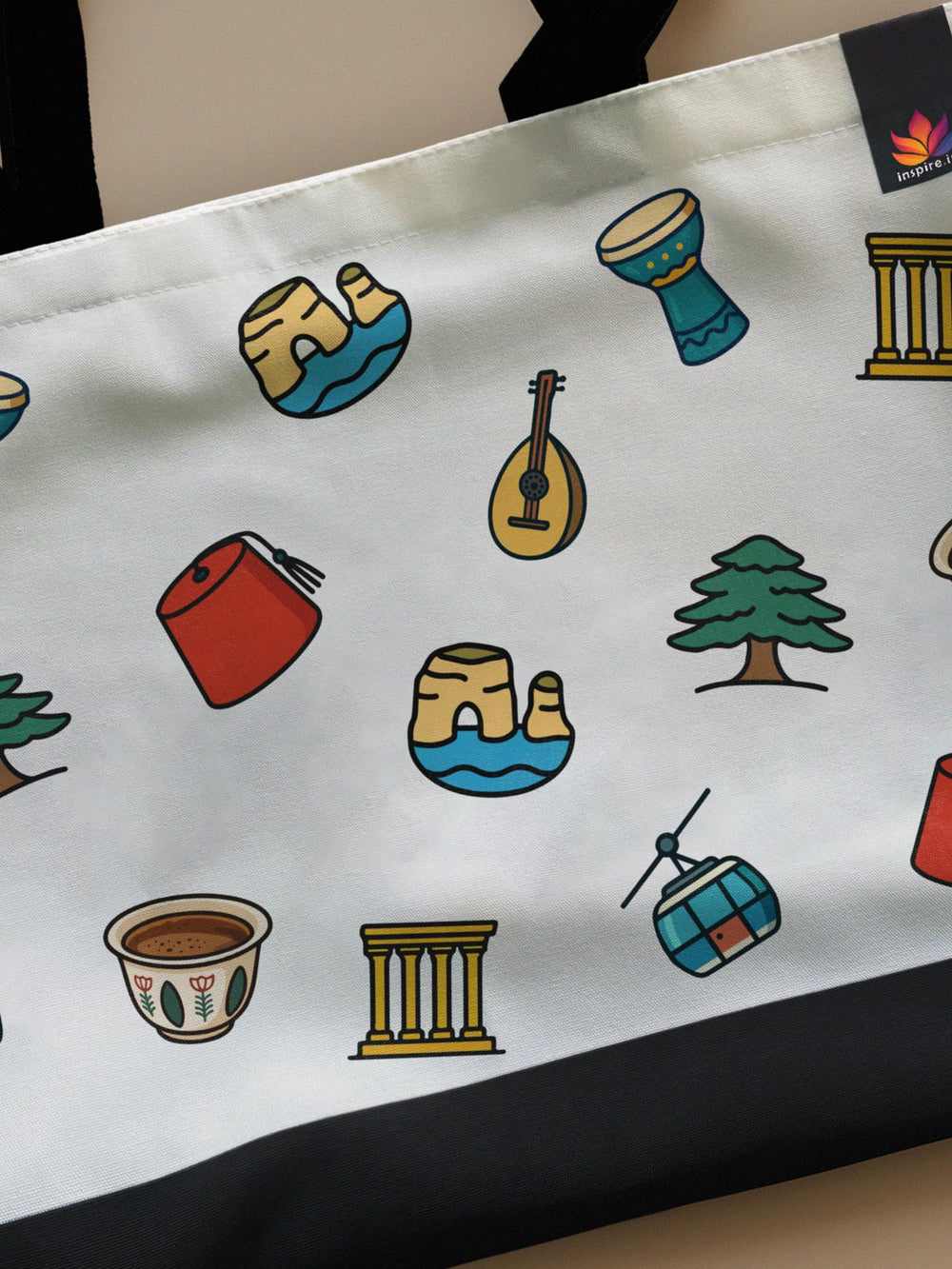 Lebanon Minis Mix - Neo Tote Bag by inspire.inc