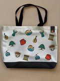 Lebanon Minis Mix - Neo Tote Bag White Front Only by inspire.inc