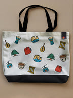 Lebanon Minis Mix - Neo Tote Bag White Front Only by inspire.inc