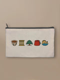 Lebanon Minis Mix - Zipper Pouch Black by inspire.inc