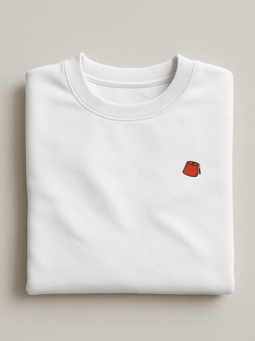 Lebanon Minis - Tarbouche - Regular/Oversized Sweatshirt Regular White by inspire.inc
