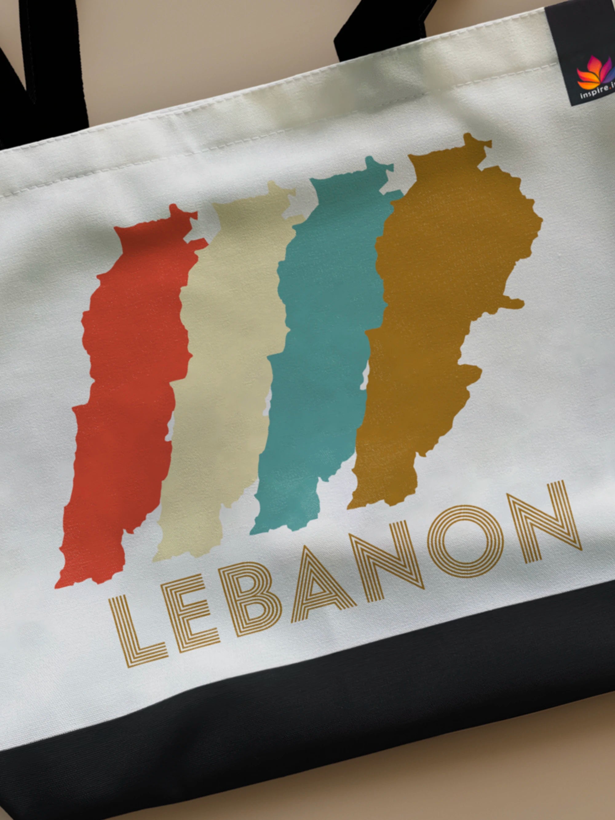 Lebanon Retro Shift - Neo Tote Bag by inspire.inc
