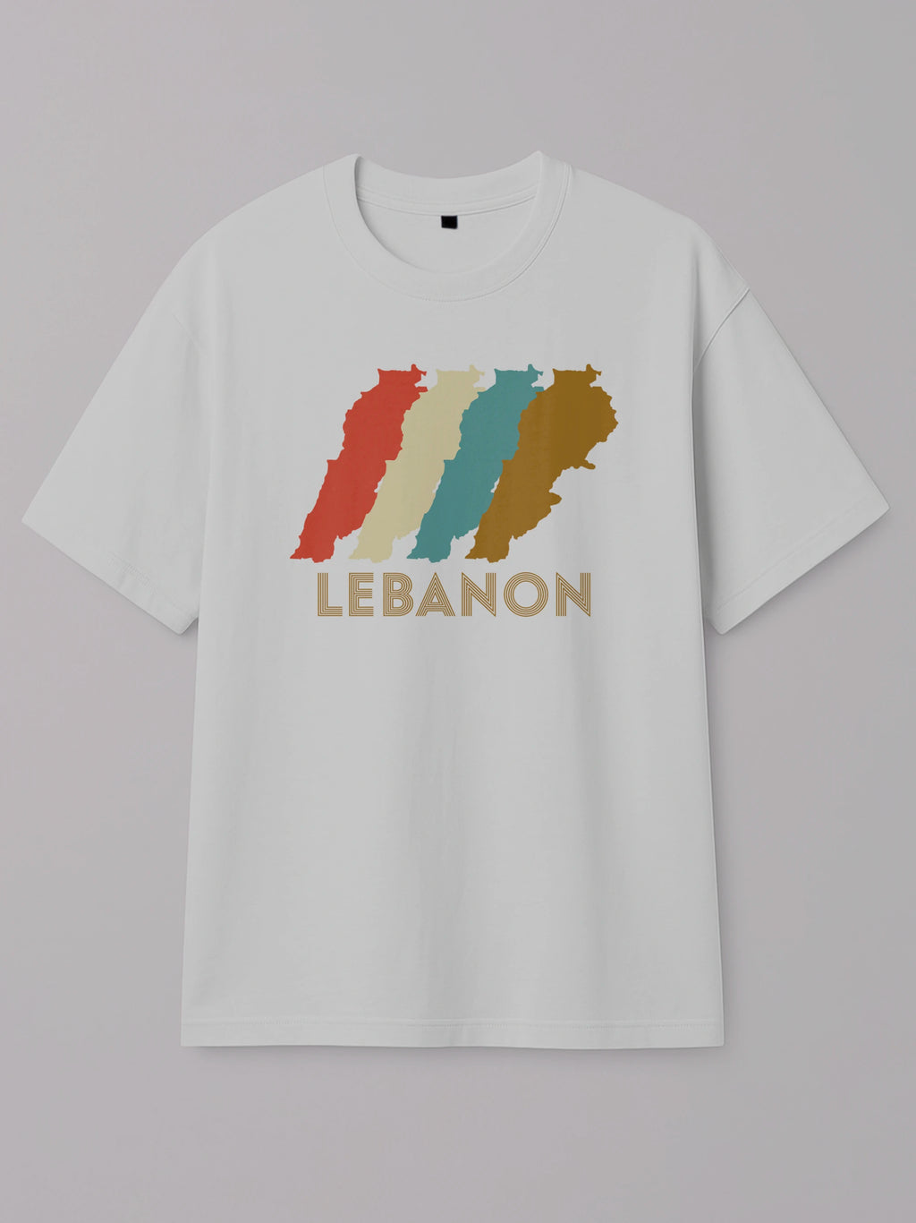 Lebanon Retro Shift - Regular/Oversized T-shirt