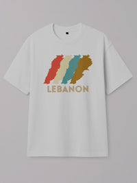 Lebanon Retro Shift - Regular/Oversized T-shirt