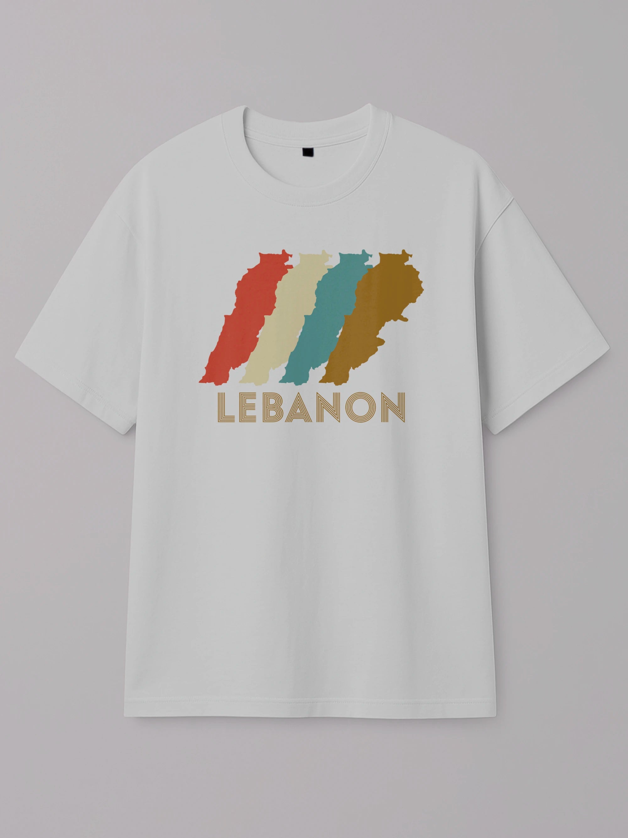 Lebanon Retro Shift - Regular/Oversized T-shirt
