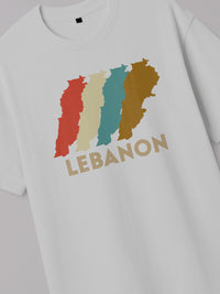 Lebanon Retro Shift - Regular/Oversized T-shirt