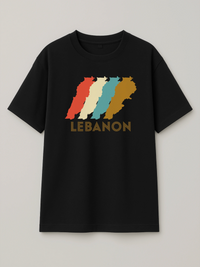 Lebanon Retro Shift - Regular/Oversized T-shirt