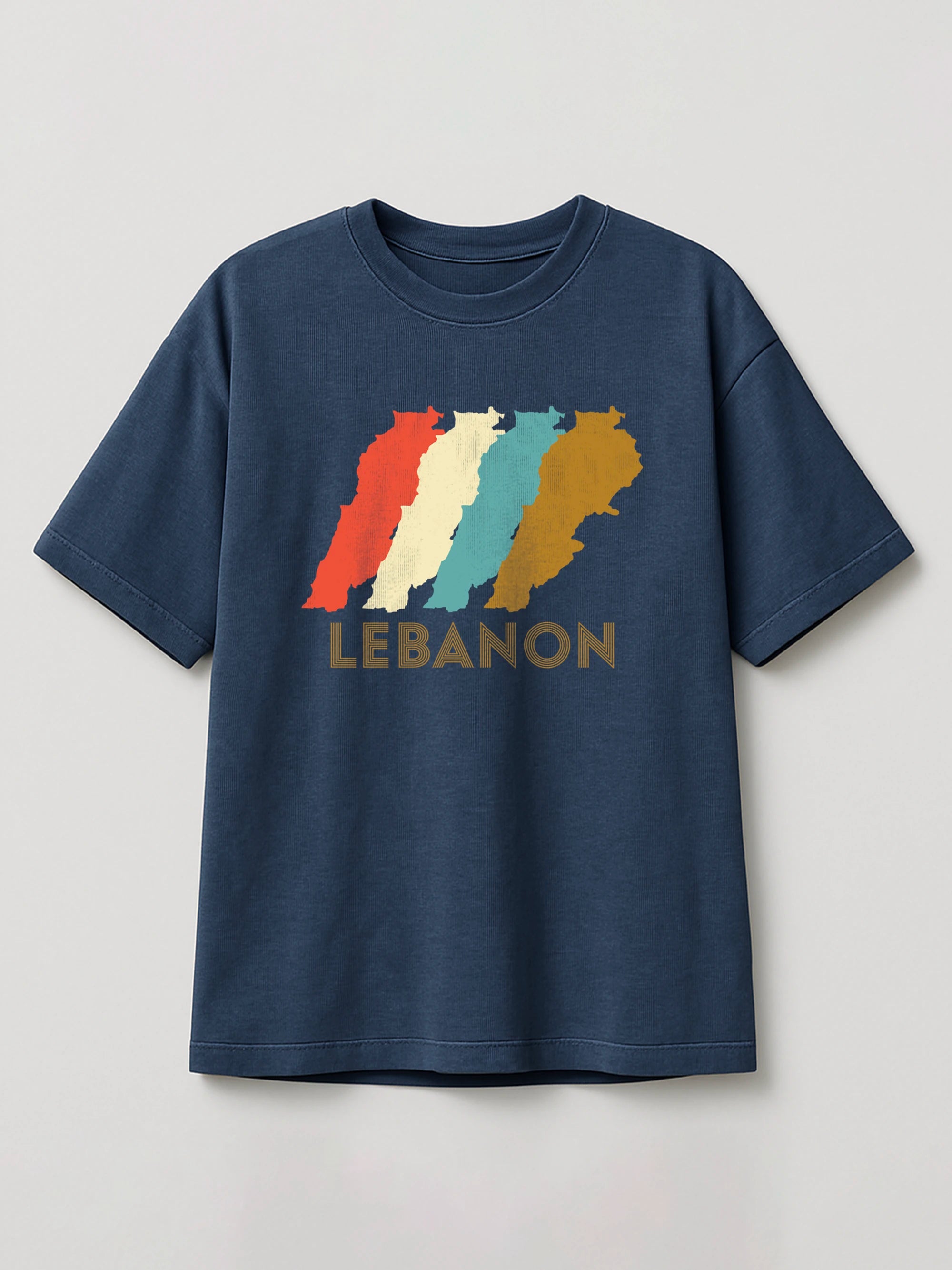 Lebanon Retro Shift - Regular/Oversized T-shirt