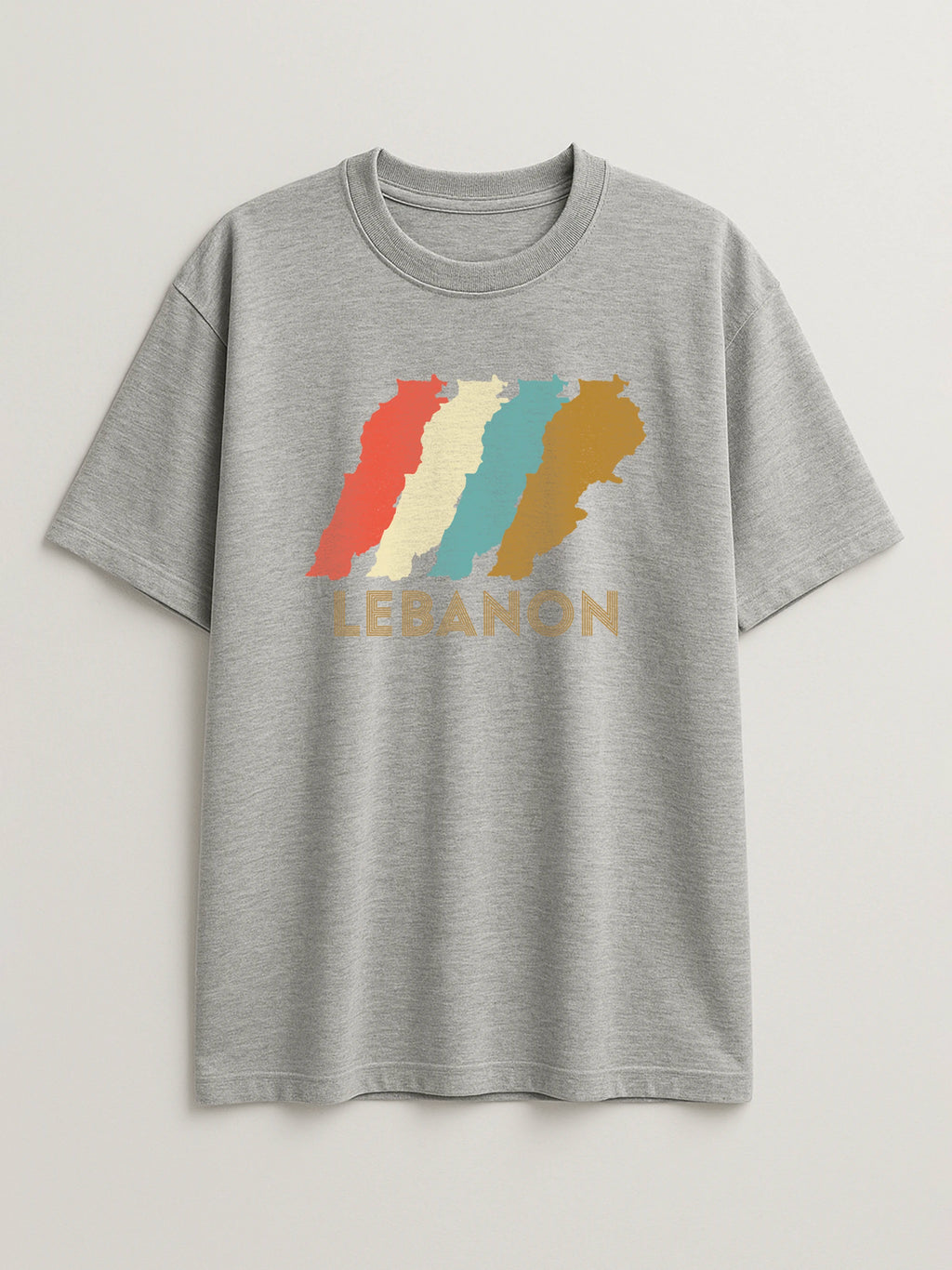 Lebanon Retro Shift - Regular/Oversized T-shirt