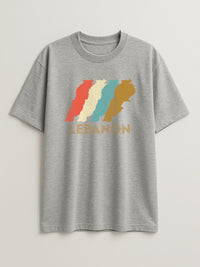 Lebanon Retro Shift - Regular/Oversized T-shirt