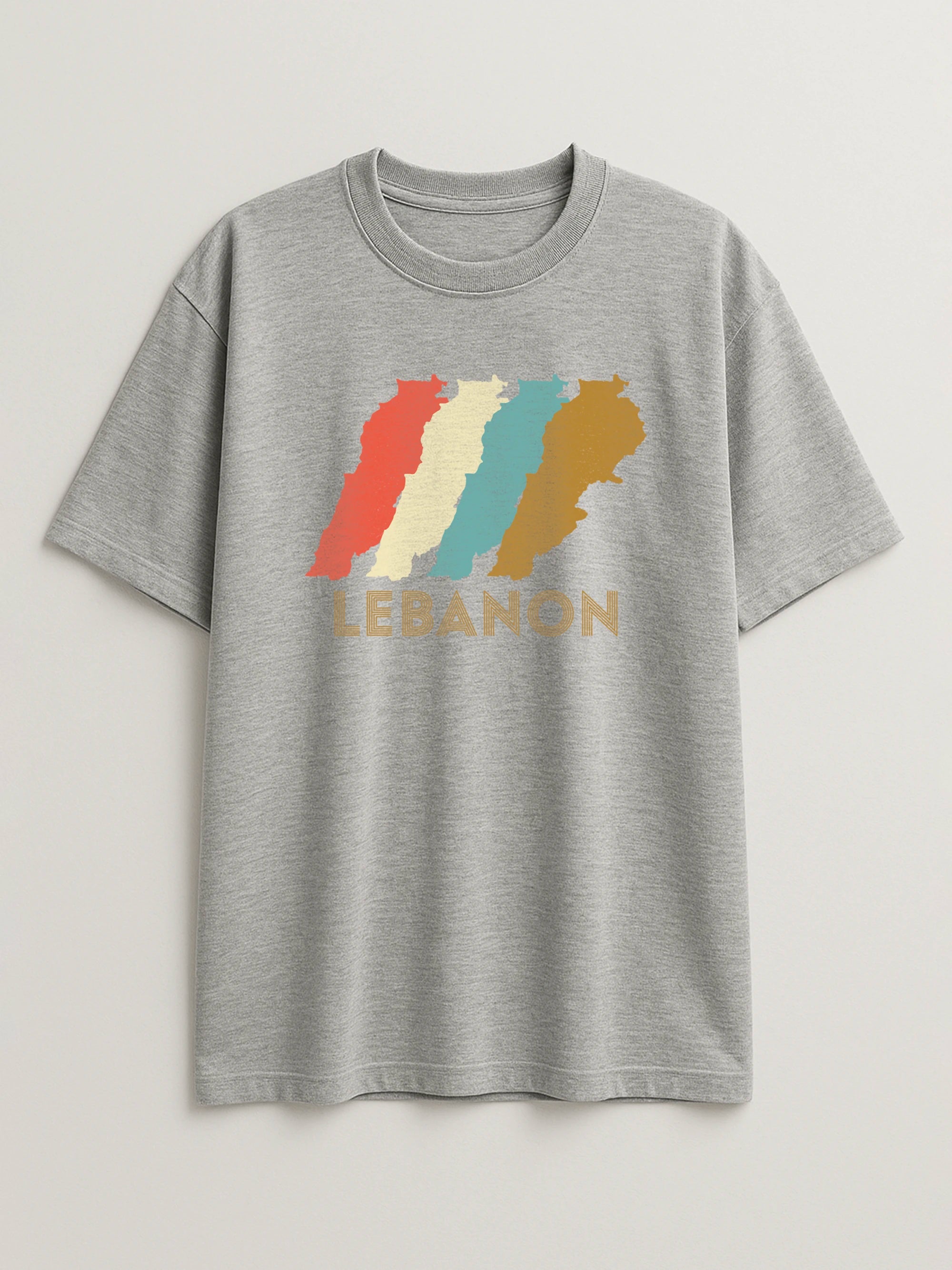 Lebanon Retro Shift - Regular/Oversized T-shirt
