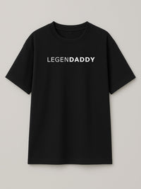 LegenDaddy - Regular/Oversized T-shirt Oversized Black by inspire.inc