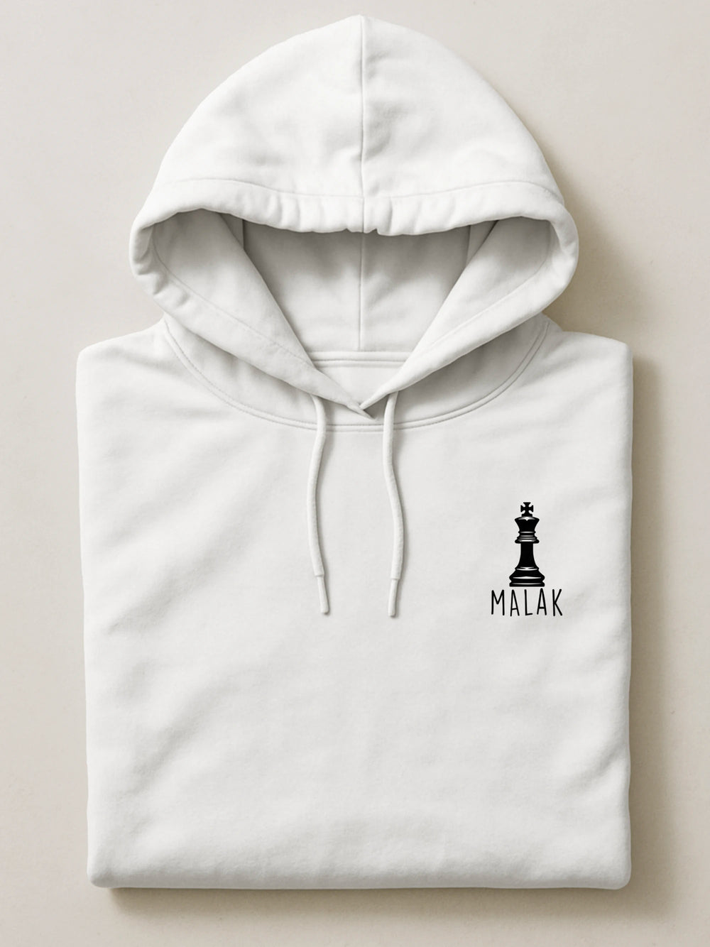 Queens and Kings - Malak - Premium Hoodie Light White by inspire.inc