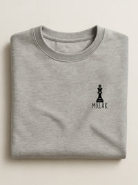 Queens and Kings - Malak - Regular/Oversized Sweatshirt Regular Gray by inspire.inc