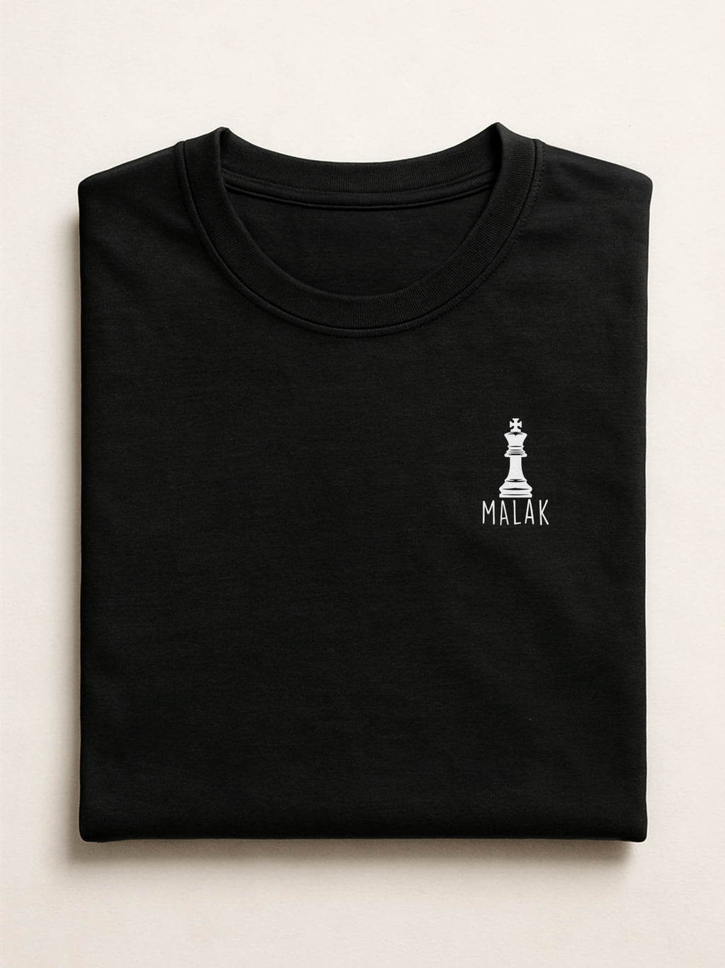 Queens and Kings - Malak - Regular/Oversized T-shirt Oversized Black by inspire.inc