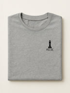 Queens and Kings - Malak - Regular/Oversized T-shirt Oversized Light Heather Gray by inspire.inc