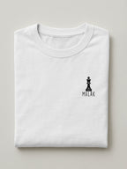 Queens and Kings - Malak - Regular/Oversized T-shirt Oversized White by inspire.inc